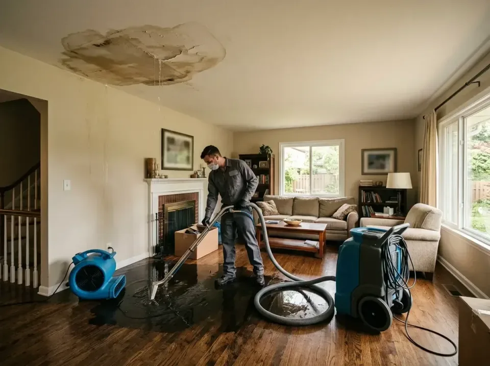 attic-pipe-burst-ceiling-drip-008 — frequently asked questions, Water Damage Restoration & Carpet Care in Fox Island, WA